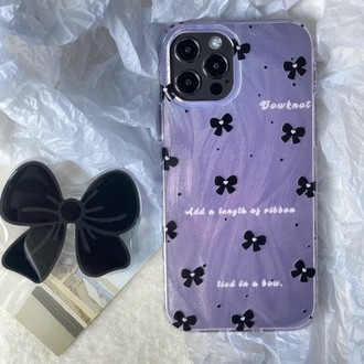 Kurdele Desenli İphone Kılıf + Holder