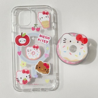 iPhone 15 standı Apple Donut Hello Kitty