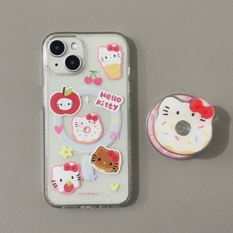 iPhone 15 standı Apple Donut Hello Kitty