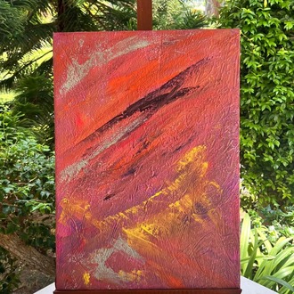 INTENSITY - Tuval üzeri akrilik boya / 50X70 cm