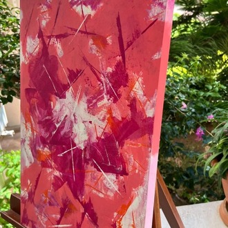 PASSION - Tuval üzeri akrilik boya / 35x50 cm