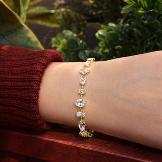 SWAROVSKİ taşlı xuping bileklik
