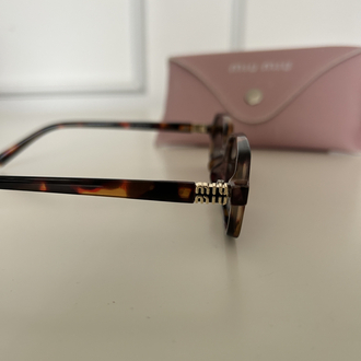 Miu Miu Leopar Desen Güneş Gözlüğü