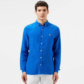 Lacoste Saks Keten Regular Gömlek