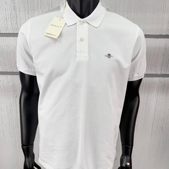 Gant Beyaz Polo Yaka T-Shirt
