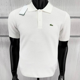 Lacoste Beyaz Polo Yaka Triko T-Shirt