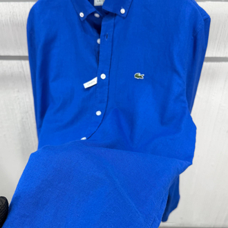 Lacoste Saks Keten Regular Gömlek