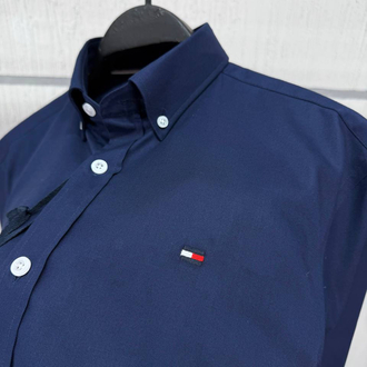 Tommy Hilfiger Lacivert Regular Gömlek