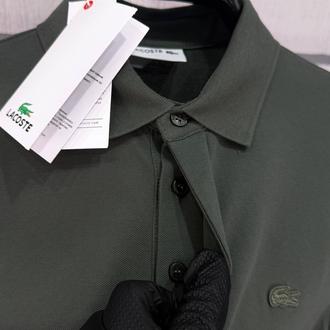 Lacoste Haki Yeşil Paris Polo Yaka T-Shirt