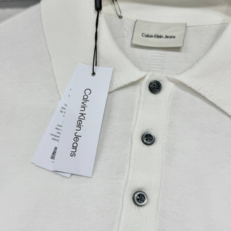 Calvin Klein Triko Beyaz Polo Yaka Regular Fit T-Shirt