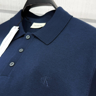 Calvin Klein Triko Lacivert Polo Yaka Regular Fit T-Shirt