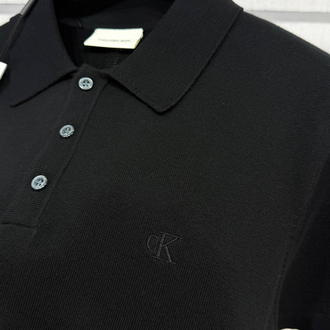 Calvin Klein Triko Siyah Polo Yaka Regular Fit T-Shirt