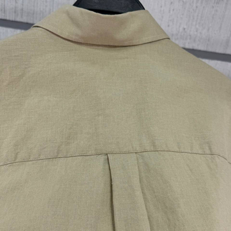 Polo Ralph Lauren Bej Keten Regular Gömlek