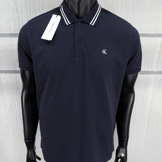 Calvin Klein Lacivert Polo Yaka Regular Fit T-Shirt