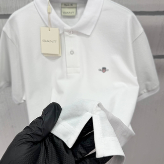 Gant Beyaz Polo Yaka T-Shirt