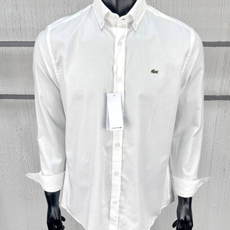 Lacoste Beyaz Regular Gömlek