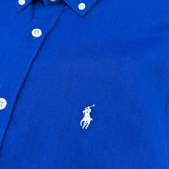 Polo Ralph Lauren Saks Keten Regular Gömlek