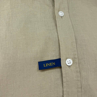 Polo Ralph Lauren Bej Keten Regular Gömlek