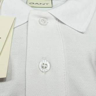 Gant Beyaz Polo Yaka T-Shirt