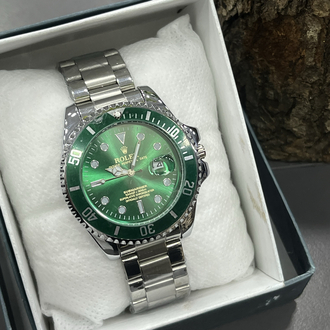Premium green Dial – Gold & Steel İkonik Seri Erkek Saati