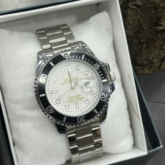 Steel Essence – Fırçalanmış Gümüş Çelik Modern Erkek Saati