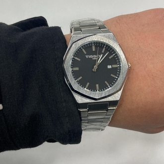 Tissot PRX Powermatic Style – Full Çelik Siyah Kadran Erkek Kol Saati