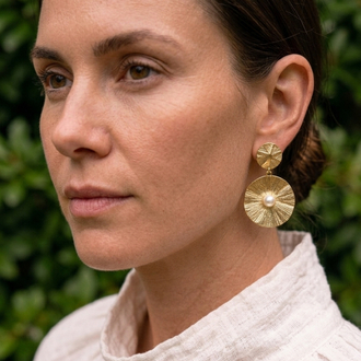 Solara Pearl Küpe