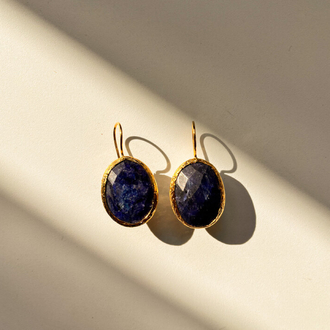 Lapis Lazuli ‘Muse’ Küpe