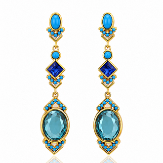 Azure Imperia Küpe