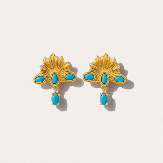 Turquoise Dynasty Küpe
