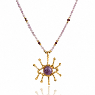 Œil d’Améthyst Kolye