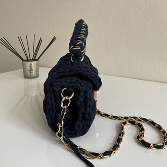 Lupinaria LUNA - Navy Örgü Çanta