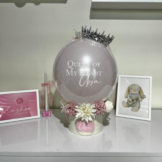 Taçlı Premium Hediye Balonu