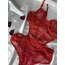 Rhea Kırmızı Balenli Bolkonet Bodysuit
