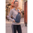 Unisex Lacivert Krinkıl Body Bag Çapraz Omuz Ve Bel Çantası