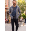 Unisex Lacivert Krinkıl Body Bag Çapraz Omuz Ve Bel Çantası