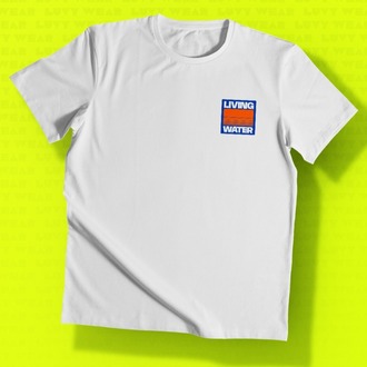 Deniz Esintisi Temalı Beyaz Unisex Tişört - Retro Serisi