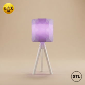 Geometrik Abajur Başlığı - E27 Uyumlu Modern Lambader & Masa Lambası Şapkası