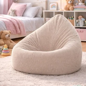Mini Çocuk Armut Koltuk – Yumuşak Dolgulu Konforlu Puf | Ergonomik Tasarım