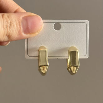 Midi Gold Detay Küpe
