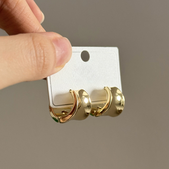 Hena Midi Gold Küpe