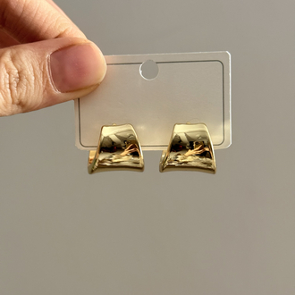 Hena Midi Gold Küpe