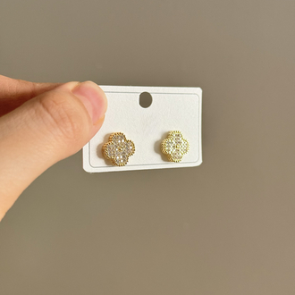 Cleef Mini Gold Küpe