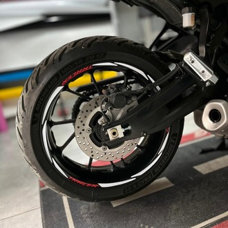 YAMAHA TRACER 7 JANT ŞERİDİ KIRMIZI-BEYAZ