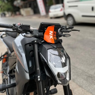 CF MOTO NK250 KAFA STİCKER TURUNCU (ORACAL)