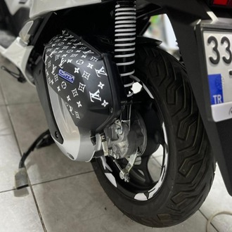 HONDA PCX JANT ŞERİDİ BEYAZ (ORACAL)