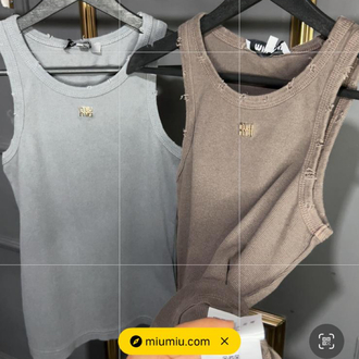 İthal Miu Miu Tank Top