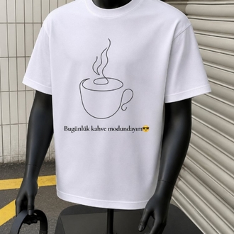 kahve modum Oversize T-shirt