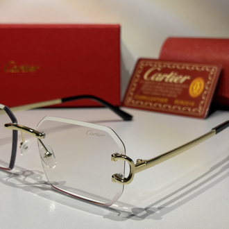 Cartier Şeffaf Cam Gözlük CTR100