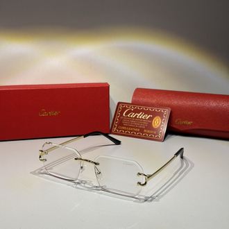 Cartier Şeffaf Cam Gözlük CTR100